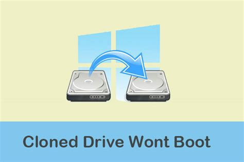 drive cloned but wont boot|make a cloned disk bootable.